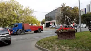 Москва 3004 Коломенская улица осень утро