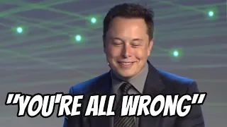Elon Musk DESTROYS A Room Full Of Oil Giants!
