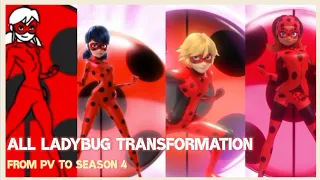 [2022] Miraculous Ladybug : All transformation PV-Ss4