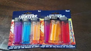 Dollar Tree Lighters  ( Cheap Prepping )