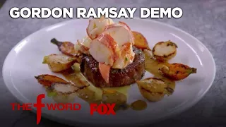 Gordon Ramsay Demonstrates How To Cook Surf And Turf | Season 1 Ep. 11 | THE F WORD