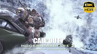 Call Of Duty Modern Warfare 2 Remastered [8K 4K UHD HDR 60fps] RTX 3090 Cliffhanger