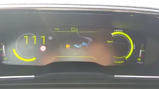 Peugeot 508 PSE acceleration 0-100km/h 0-200km/h