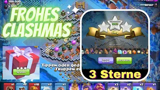 Leichte 3 Sterne ⭐️⭐️⭐️ FROHES CLASHMAS ! Herausforderungen Teil 1 ( Clash of Clans )