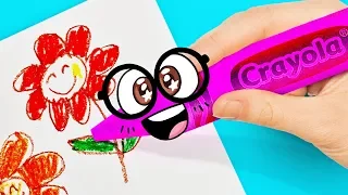 Sam le grand artiste et ses CRAYONS CASSÉS