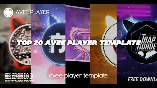 TOP 20 AVEE PLAYER TEMPLATE ( ALL STYLE 2021 #2)