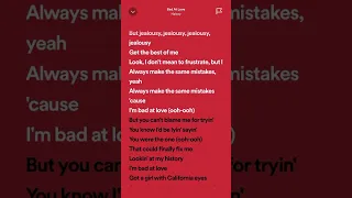 Halsey - Bad At Love #trending #hits #spotifylyrics #tiktok #viralhits #halsey #shorts #music