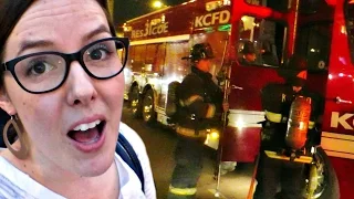 🔥REAL FIRE EVACUATION!!!