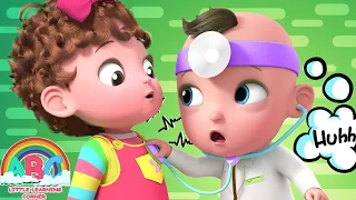 Doctor Doctor Song | Nursery Rhymes & Kids Songs | Abc Little Learning Corner