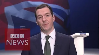 George Osborne: 'Disaster' to stop building (FULL Interview) - BBC News