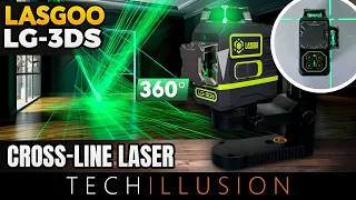 🔥FAVOURABLE 3x360° Laser Level LG-3Ds from LASGOO in test!😱 - Lasgoo LG-3Ds Green Laser - Review