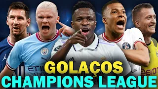 Os GOLS mais BONITOS da CHAMPIONS LEAGUE 2023