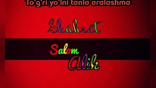 Shúhrát - Salom...Alik||[6ix9ine - Gooba|Uzbek version]