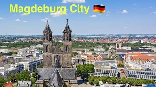 4k Magdeburg City Germany 🇩🇪 Walking Tour 2022 Ultra HD   With Captions