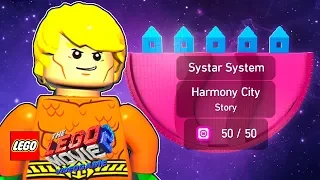 The LEGO Movie 2 Videogame 100% Gameplay Walkthrough - Harmony City 50/50