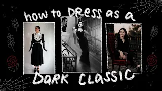 How to Dress for your Essence | Dark Classic Essence