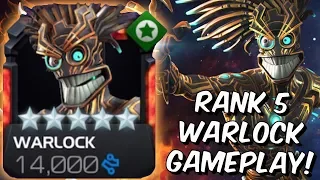 5 Star Warlock Rank 5 Rank Up & Variant Gameplay! - Marvel Contest of Champions