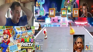 Scourge reacts to The Gamer Presidents Play Mario Party (Featuring Markiplier)