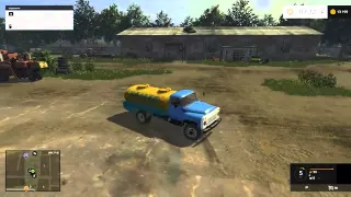 Farming Simulator 2015  новый рабочий день на карте ролевое