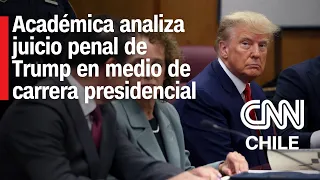 Reyes-Housholder afirma que si Trump es condenado, “un 50% creería que no es capaz de ser pdte.”