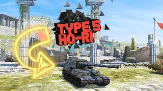 Обзор на Type 3 Ho-Ri | Японский топор | WoT Blitz | Zlobina Liza