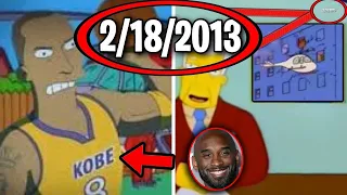 15 Times The Simpsons Predicted The Future (Kobe Bryant, Trump)