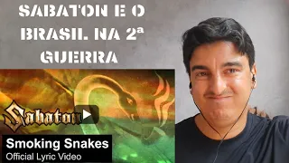 🟡Professor reage a Smoking Snakes😱Sabaton 🤘Smoking Snakes (Cobras Fumantes) Sabaton React