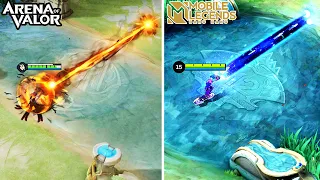 Mobile Legends VS Arena of Valor : Best Skin & Skill Effects Comparison