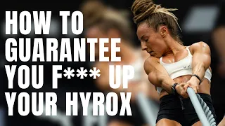 Importance of Rest, Recovery & Effective Training Cycles For Your Hyrox Race