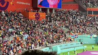 Netherlands vs USA - Qatar World Cup 2022 - Player entrance and anthems