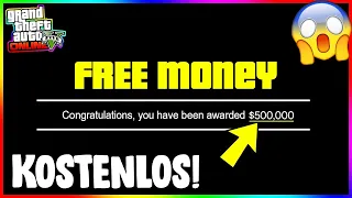 SO BEKOMMST DU 500,000 GTA DOLLAR!💰 KOSTENLOS MONEY IN GTA 5 ONLINE *OHNE SOLO MONEY GLITCH!*