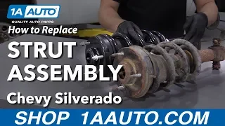 How to Replace Strut Assembly 07-13 Chevy Silverado