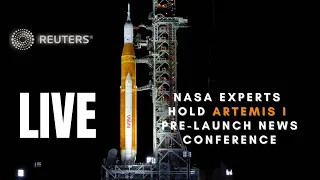 LIVE: NASA experts hold Artemis I pre-launch news conference