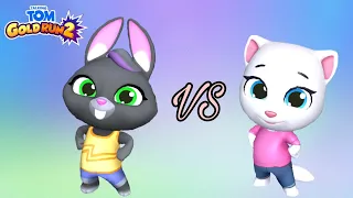 Говорящий Том Бег за Золотом 2 Анджела VS Бекка - Talking Tom Gold Run 2 - Angela VS Becca