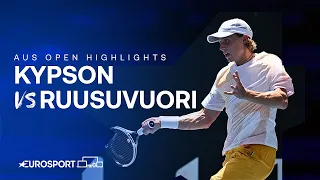 Medvedev Awaits 👀 | Patrick Kypson v Emil Ruusuvuori | Australian Open 2024 Highlights 🇦🇺