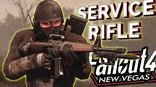 Fallout 4 SERVICE RIFLE (FROM FALLOUT NEW VEGAS) WITH All 6 Unique Weapon Locations (Xbox One/PC)
