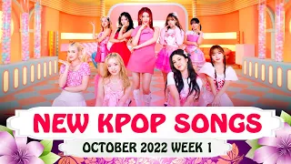 NEW KPOP SONGS | OCTOBER 2022 WEEK 1 | NEW KPOP COMEBACK SONGS | NEW RELEASED KPOP SONGS