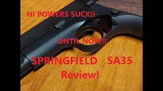 Springfield Armory SA 35 Full Review.. The Hi Power for people who hate Hi-Powers...