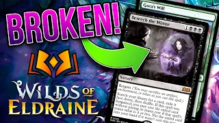 NEW BROKEN COMBO! Beseech the Mirror + Gaea's Will — Wilds of Eldraine | MTG WOE Magic The Gathering