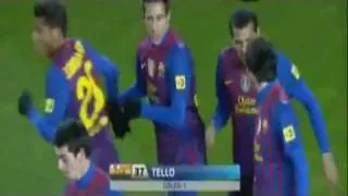 Barcelona vs Real Sociedad 2-1 - All Goals and Full Highlights - 4/2/2012