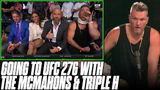 Pat McAfee Talks Going To UFC 267 With Vince McMahon, Stephanie McMahon, & Triple H