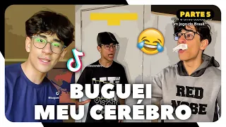 BUGUEI MEU CÉREBRO | Os TikTok mais HILÁRIOS e ENGRAÇADO 😂 -  TENTE NÂO RIR - PARTE 5