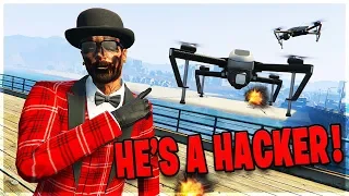 This Angry Griefer Thinks I'm a Hacker on GTA 5 Online (Ragequits)
