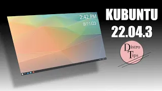 KUBUNTU 22.04.3.