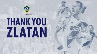 Thank you,  Zlatan: Every one of Zlatan Ibrahimovic's goals with the LA Galaxy