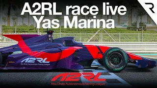 Inaugural A2RL Race | Yas Marina