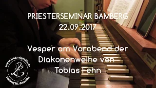 Improvisiertes Präludium zum Einzug der Vesper am 22.09.2017 im Bamberger Priesterseminar