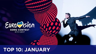 TOP 10: Most watched in January - Eurovision Song Contest
