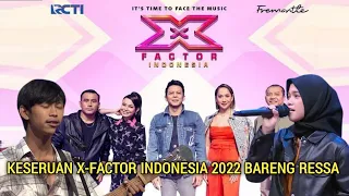 Keseruan X-Factor Indonesia 2022 Bareng Ressa "Buih Jadi Permadani"