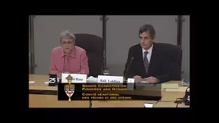 Canadian Senate hearing 2 on ending captivity of whales and dolphins.
